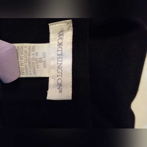 Worthington black blazer size 18 - Picture 4 of 7
